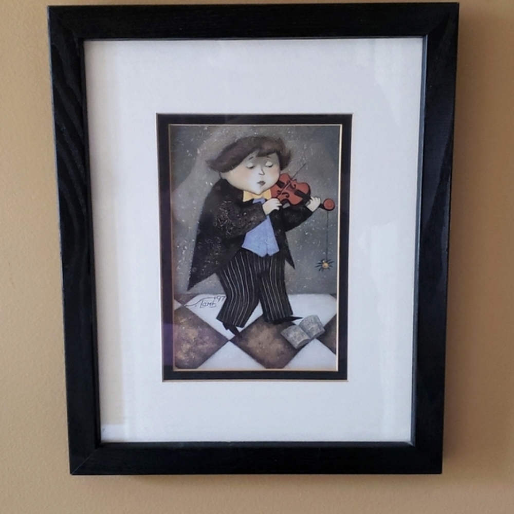 Steven Lamb Art Print 1997.